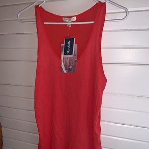 New Orange Tank Top Small